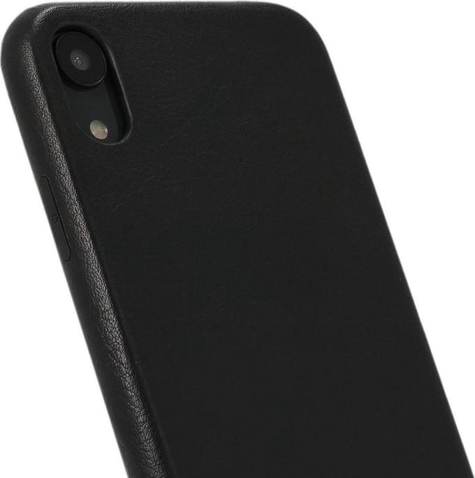 Minim Apple iPhone XR Hoesje Back Cover Hoesje Zwart