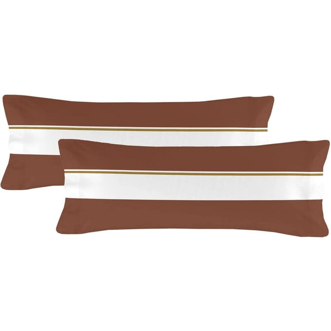 Set van 2 kussenslopen Golden Lands | Blanc