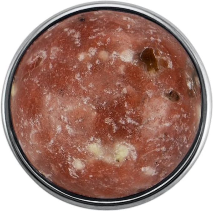 Quiges - Drukknoop 18mm Natuursteen Bruin Brick - EBCM184