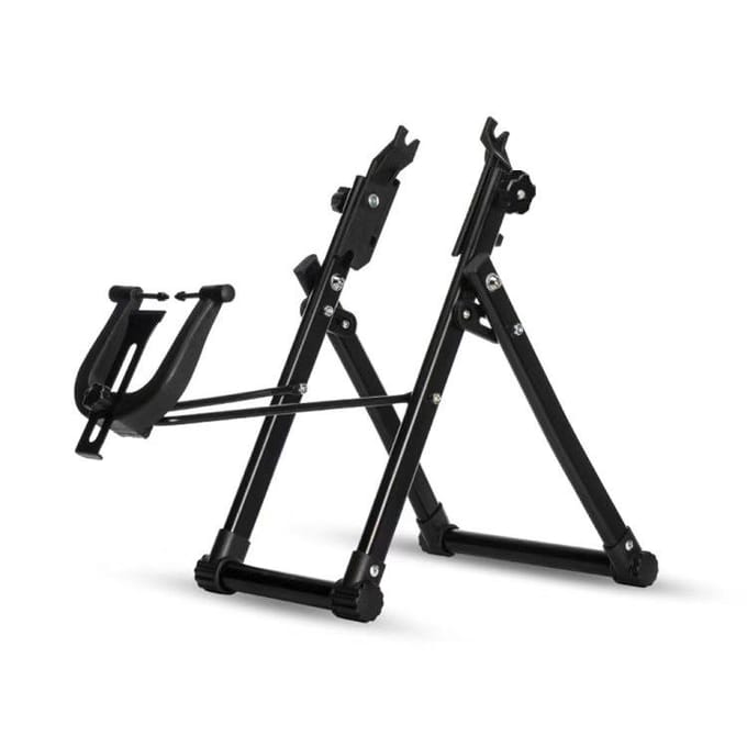 Fietswiel Trimmen Frame Opvouwbare Mountainbike Wiel Correctie Tabel Racefiets Reparatie zwart