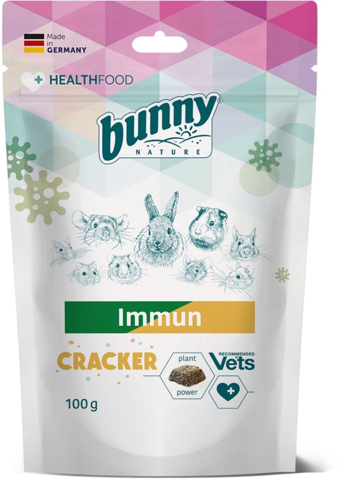Bunny Nature Immun Cracker - 5 x 100 gr - Voordeelverpakking