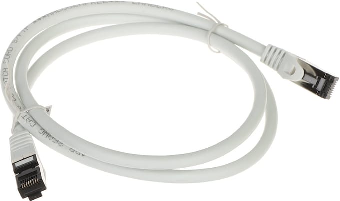 Lanberg patch cable - 1 m - grey - Grijs - 1m
