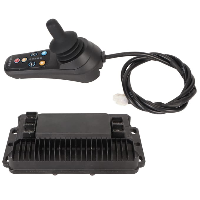 Universele Elektrische Rolstoel Joystick Controller met Rem Snelheid Verstelbaar Rolstoel Joystick black