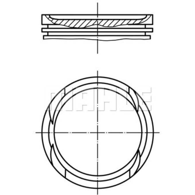 Zuiger MAHLE 010 05 01