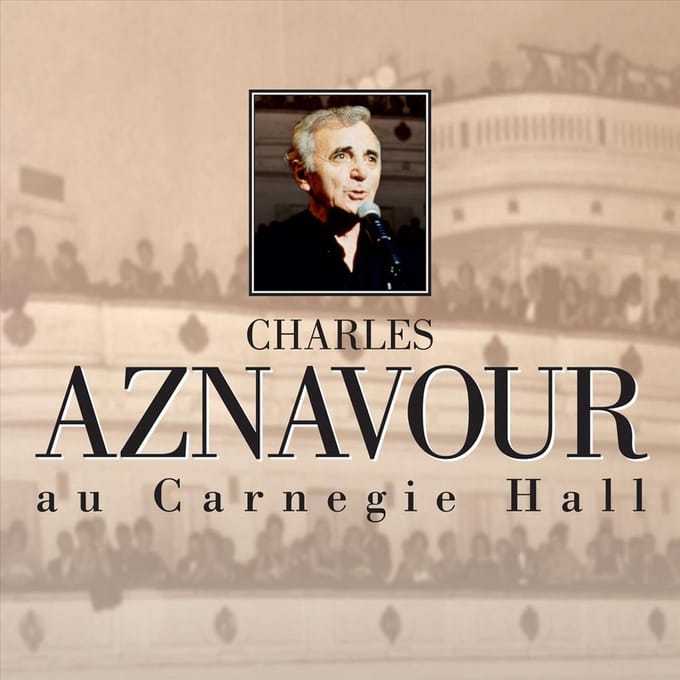 Au Carnegie Hall - Charles Aznavour