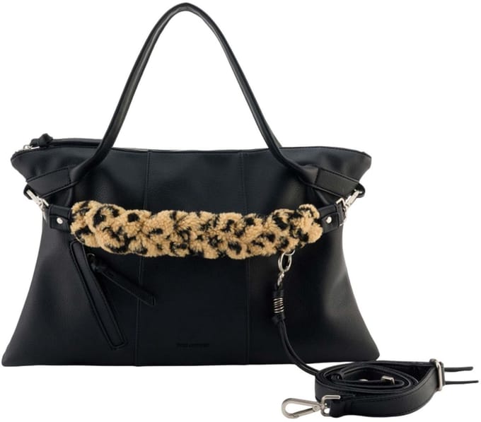 FREDsBRUDER schoudertas Wildly Touch Shoulderbag Black zwart