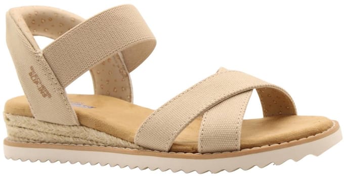 Skechers Slip-Ins Bobs Desert Kiss - Golden Lily Damessandaal Beige