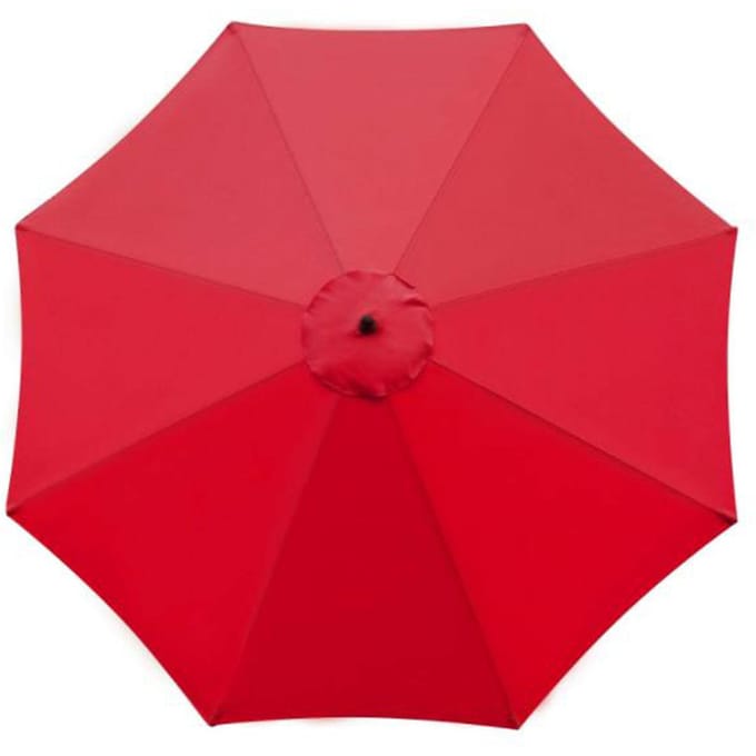 Auvent de remplacement pour parasol d'extérieur Imperméable Auvent pour parasol de soleil Remplacement pour parasol de patio