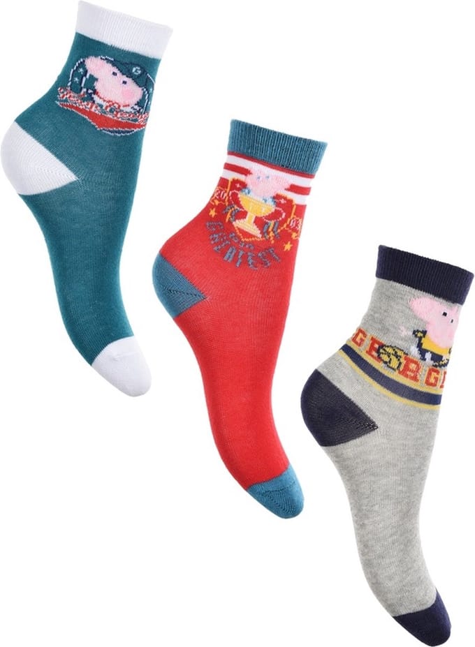 Peppa Pig -Sokken Peppa Pig George - jongens - maat 27/30