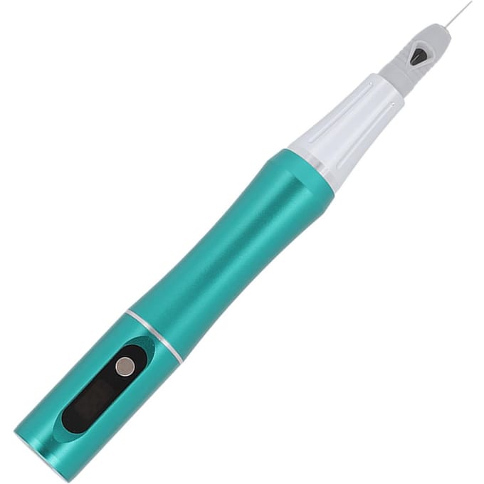 Microblading Machine Professionele Aluminiumlegering Wenkbrauw Lip Eyeliner Tattoo Machine Pen EU Plug groen