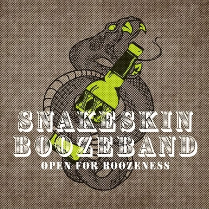 Snakeskin Boozeband - Open For Boozeness