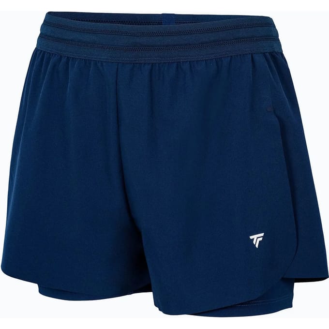 Tecnifibre Team Stretch Korte Broek Blauw S Vrouw