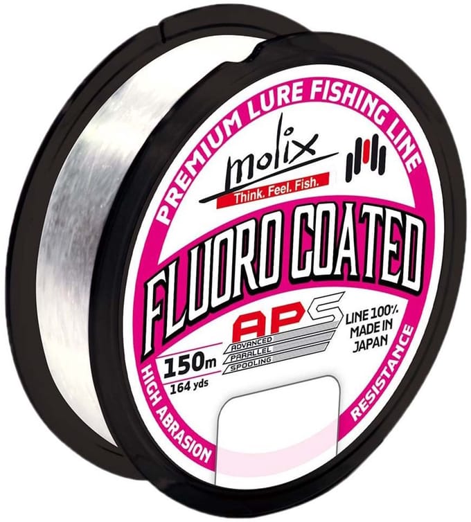 Molix Fluoro Coated Aps Flurocarbon 150 M Zilver 0.133 mm