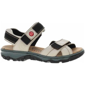 Rieker Damen Sandalette in weiss