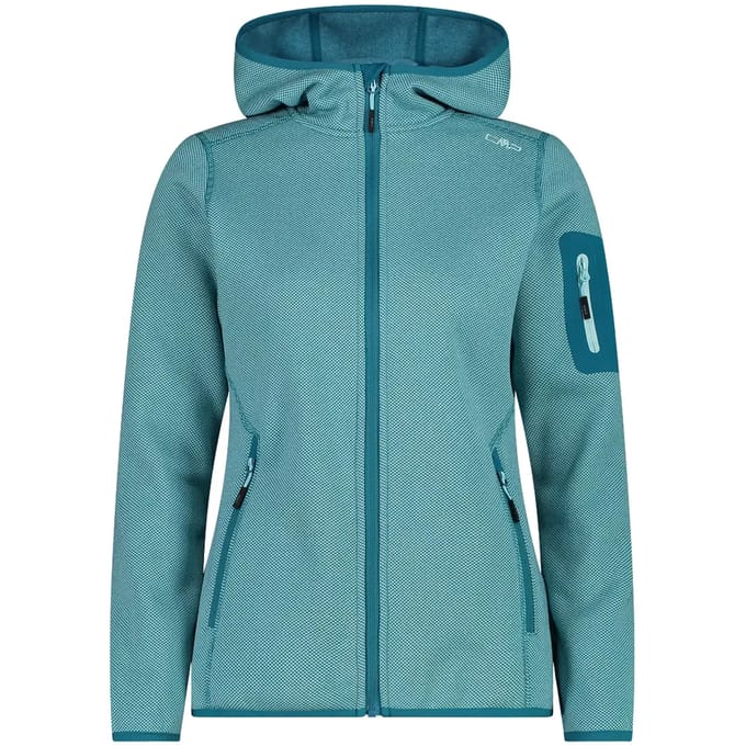 Dames fleece met capuchon CMP