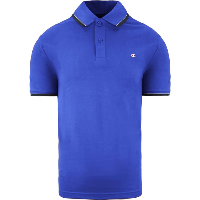 Champion Easy Fit Heren Blauw Poloshirt