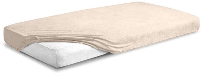 Matex Premium - Hoeslaken - Beigekleur - 210x190 cm - 220x200 cm