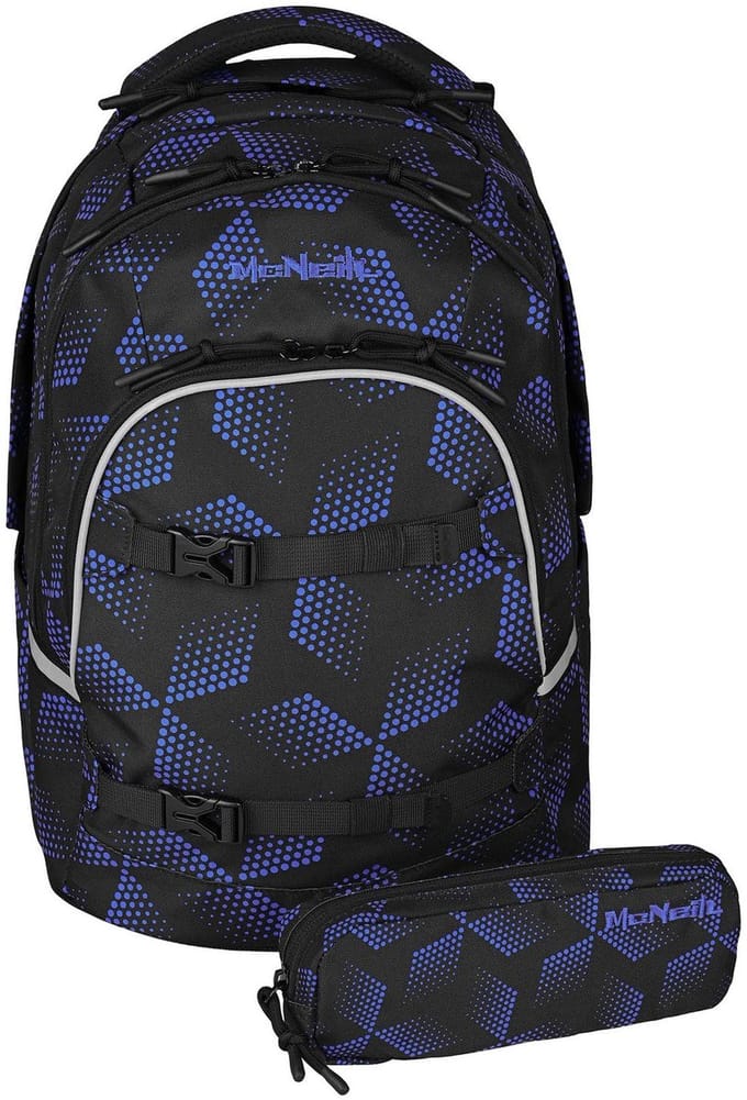 McNeill schoolrugzak Milo School Backpack Bishi zwart