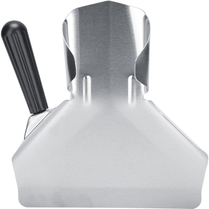 Multifunctionele Keuken Verdikte Roestvrij Staal Friet Schep Chips Zakvuller Schep gray