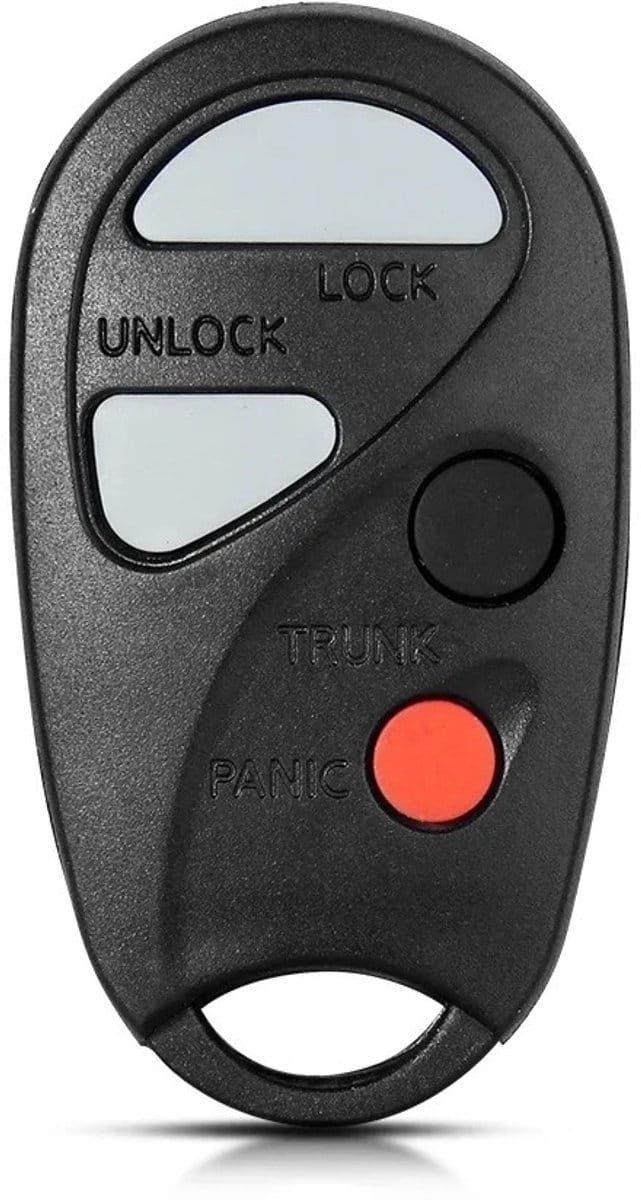 XEOD Autosleutelbehuizing - sleutelbehuizing auto - sleutel - Autosleutel / Geschikt voor: Nissan 4 knops