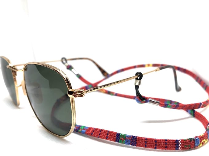 Fashtival | Brillenkoord Beatle | Zonnebrilkoord Rood | Zonnebril touwtje