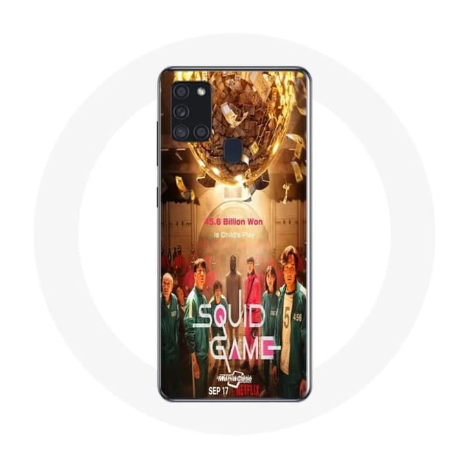 Coque Samsung Galaxy A21S Squid Game Série joueurs
