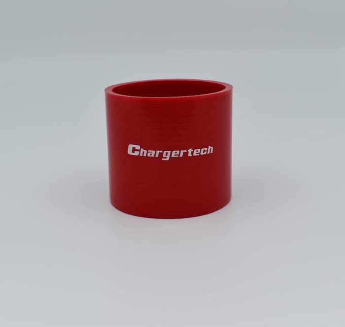 Rechte koppelstukken silicone - Rood, 76mm