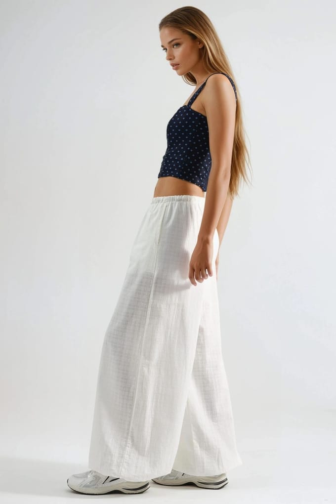 Baggy Elastische Taille Joggers