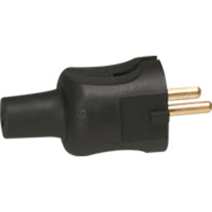 Legrand 2P 6A Rubberstekker - 050451 [25 stuks]