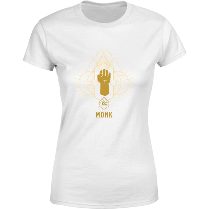 Dungeons & Dragons Monk Women's T-Shirt - Wit - XS