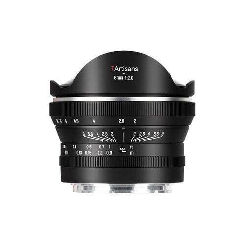 7Artisans 6mm f/2 fisheye  Nikon Z (APS-C)
