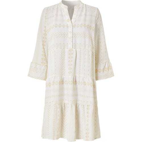 ESMARA Dames jurk (Crème, M (40/42))