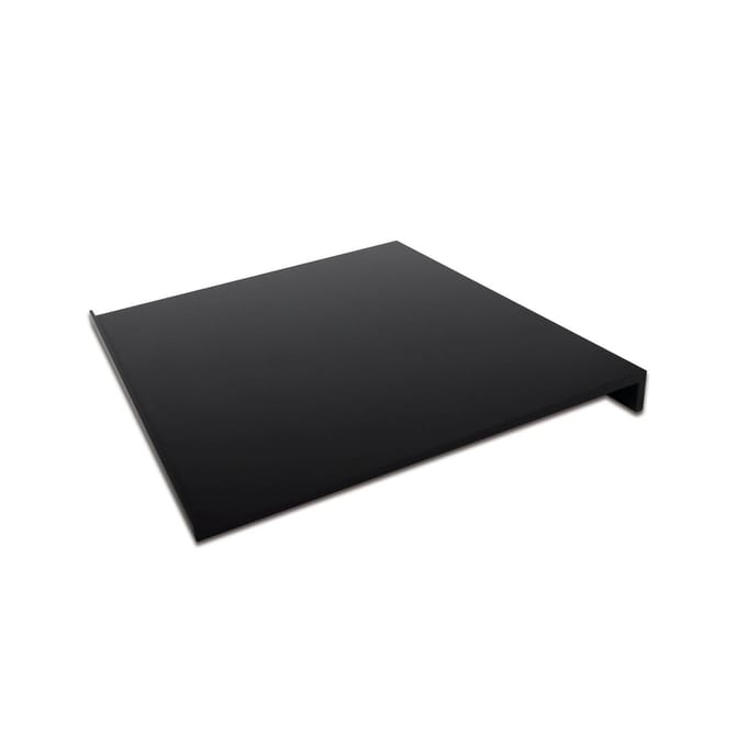 Hera Planchet voor Intero-Line LED wandlamp, zwart, 40 x 18 cm