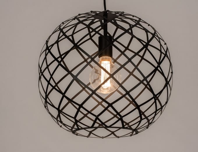 Lumidora Hanglamp 74310 - ELINN - E27 - Zwart - Metaal - ⌀ 40 cm