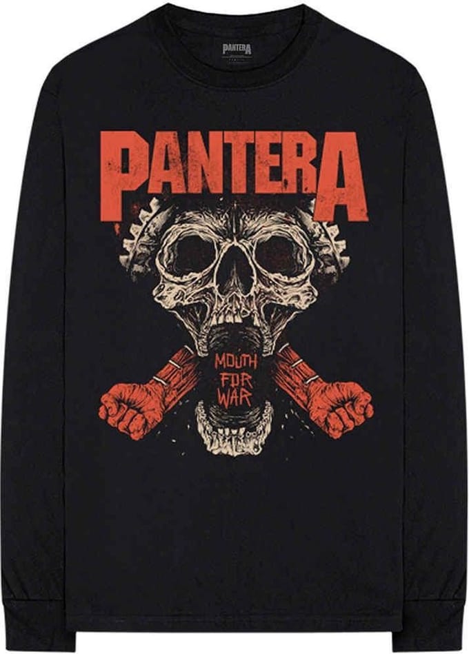 Pantera - Mouth For War Longsleeve shirt - S - Zwart