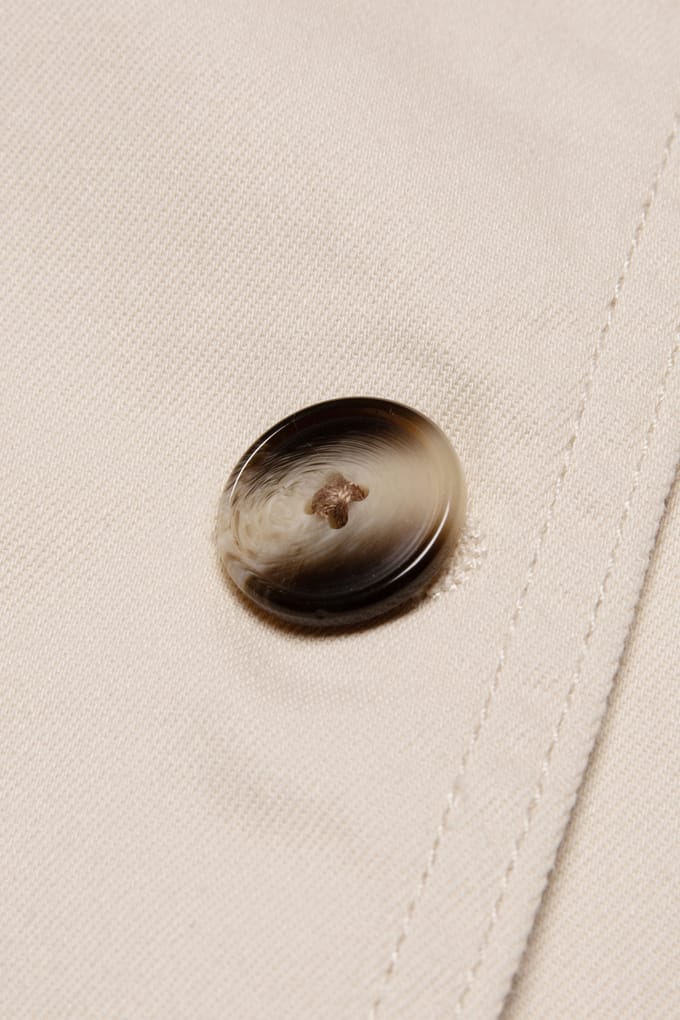 Nudie Jeans Bibbi Workwear Sailor Jacket Ecru Taglia: XL | Giacche Outlet | Donna | Marrone