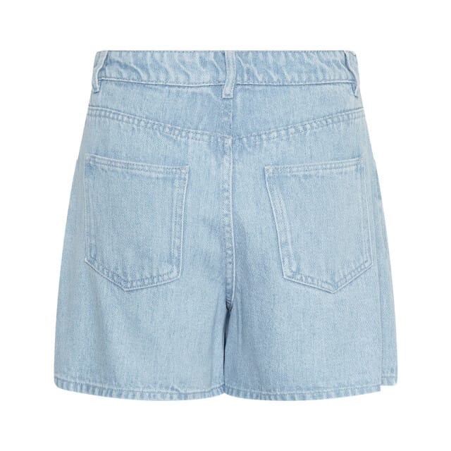 MSCH Copenhagen Mschsaphina Hw Shorts Broeken Dames - Lichtblauw - Maat M