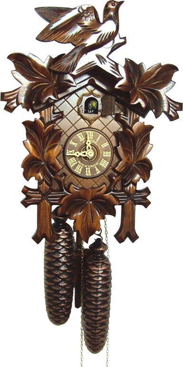 Schneider Koekoeksklok 8T 90/9 - 8-daags uurwerk - vogel - 30 cm hoog