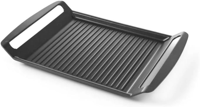 MKSS® Grillplaat Inductie - Bakplaat - Gietijzer