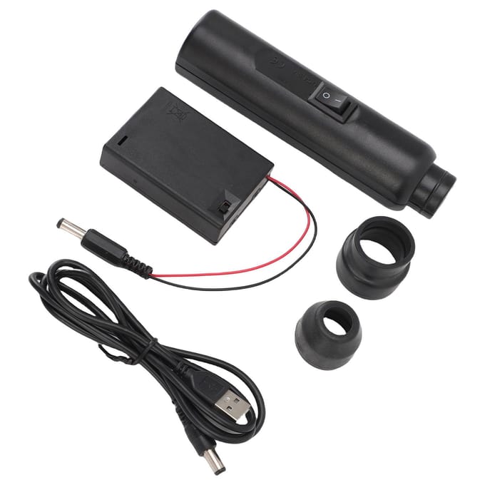 Eier candler tester USB draagbaar LED koel licht eier candling lamp voor het monitoren van de ontwikkeling van eieren black
