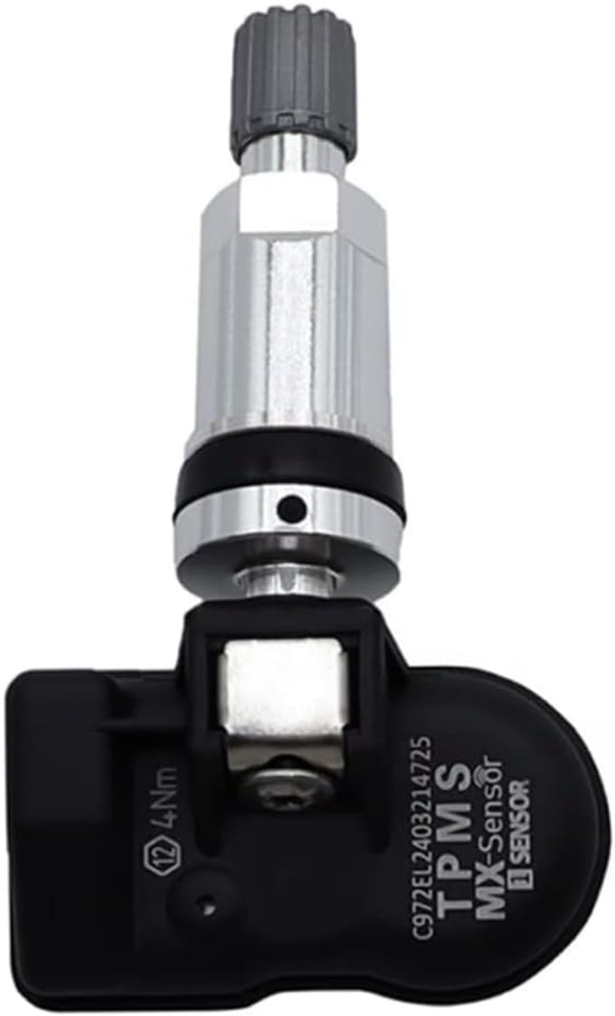 TPMS Sensor - Bandenspanning Sensor - Voertuig Veiligheid - Dubbele Frequentie - 2in1 - Zwart