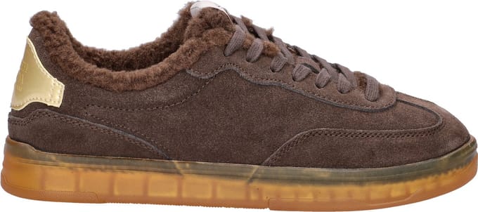 Scotch & Soda Nixie Warmdames sneaker - Expresso - Maat 41