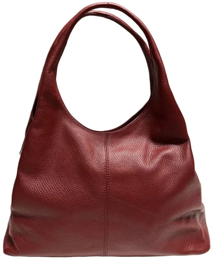Tas in bourgondie rode, bij Bibossline