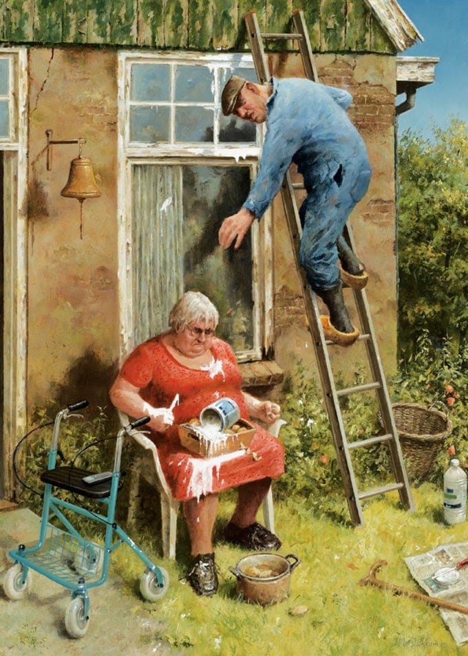 Puzzel 1000 stukjes-Marius van Dokkum-Doe het zelver