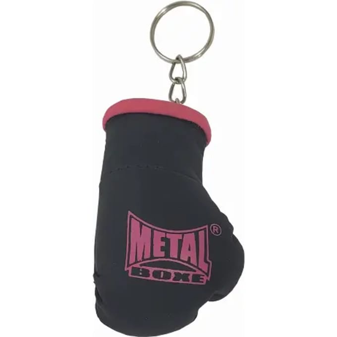 Mini handschoen sleutelhanger Metal Boxe