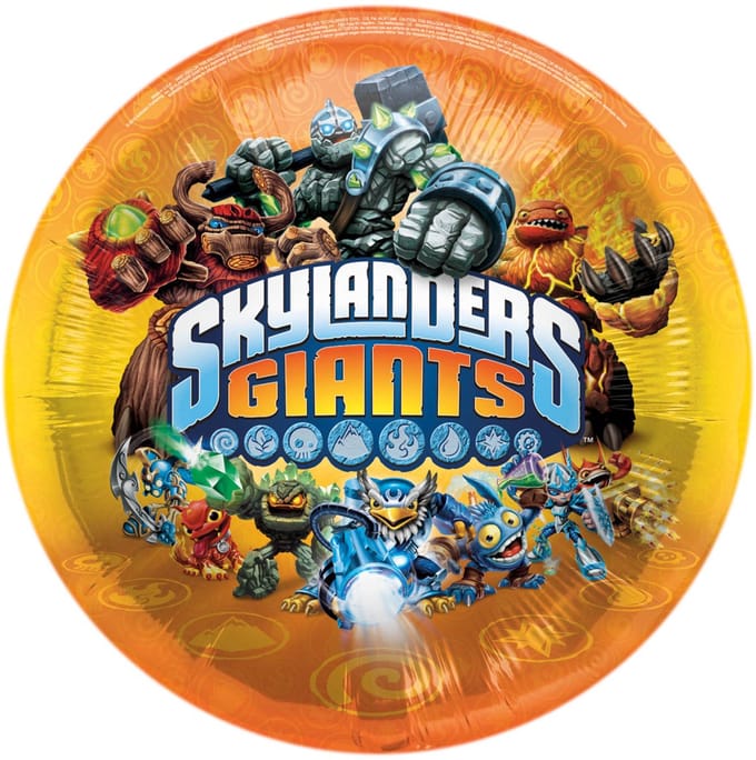 Skylanders Giants Folie/Helium Ballon 46cm