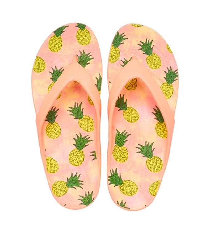Crocs Kadee II Retro Resort Flip Papaya/Multi Maat 36/37 US 6