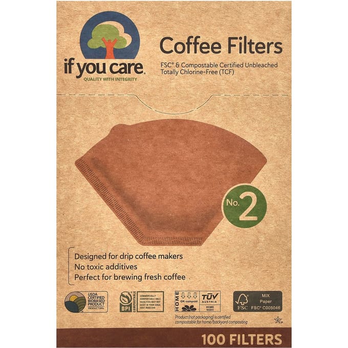 If You Care Afbreekbare Koffiefilter No. 2