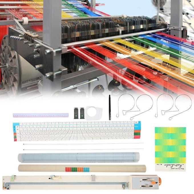 KL-116 Gebreide Leader Geschikt voor KH821 KH880 KH868 KH894 KH940 Breimachines white