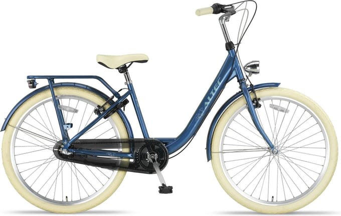 Altec Tuana 24 inch Kinderfiets Meisjesfiets 3 versnellingen Azure